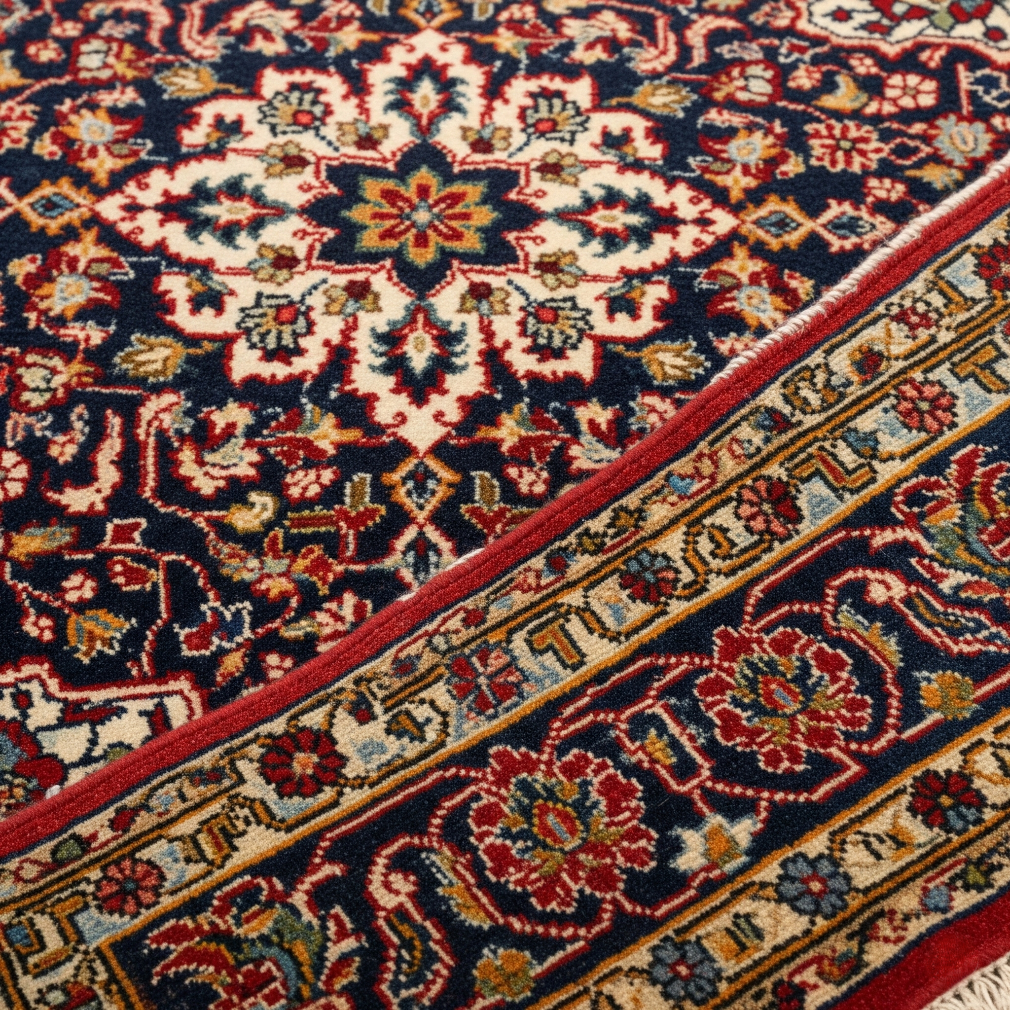 Woolen Hand-Knotted Carpet